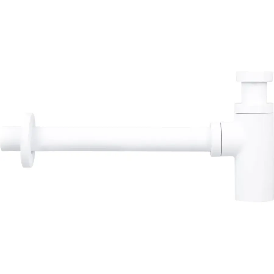 Afvoerbuizen & Hulpstukken > Differnz Wastafelsifon Design Mat Wit