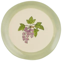 Dinerbord fruit groen - h2,5xd26 cm