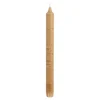 Dinerkaars stearine bruin - h25xd2,2cm