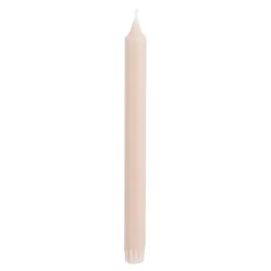 Dinerkaars stearine licht roze