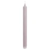 Dinerkaars stearine lila 6 stuks - h24xd2,2cm