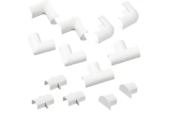 Lasklemmen En Verbindingsklemmen > D-Line Accessoireskit voor 20/10mm Goot Wit