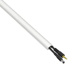 Kabelgoten > D-Line kabelgoot halfrond wit 20/10 mm 2 meter