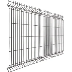 Draadpaneel Milano zwart 123 x 250 cm