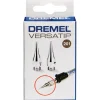Soldeer- En Lasaccessoires > Dremel brander accessoire - soldeerpunt 201 voor de VersaTip 2000 en de VersaFlame 2200