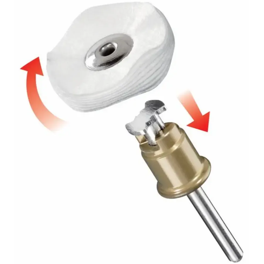 Multitool Accessoires > Dremel EZ SpeedClic polijstschijf 423S