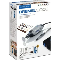 Multitools > Dremel multigereedschap 3000 JP 130 Watt inclusief 25 accessoires
