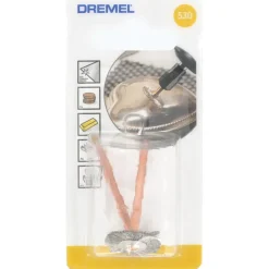 Overig Handgereedschap > Dremel multitool accessoire - RVS inoxborstel plat - 2 stuks - 19,2 mm