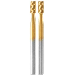 Freesaccessoires > Bosch Dremel multitool accessoire - hogesnelheidsfrees / graveerbit cilindervormig 194DM - 2 stuks - 3,2 mm