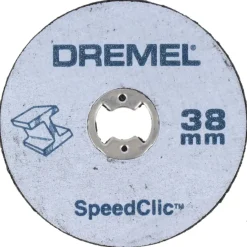 Multitool Accessoires > Dremel multitool accessoires - doorslijpschijf speedclic starterset SC406 - 2 stuks