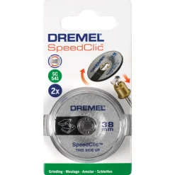 Multitool Accessoires > Dremel multitool accessoire - speedclic slijpschijf SC541 - 38 mm