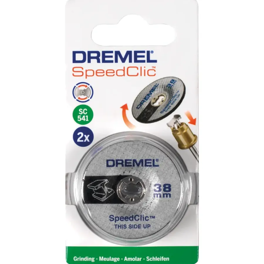 Multitool Accessoires > Dremel multitool accessoire - speedclic slijpschijf SC541 - 38 mm