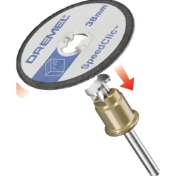 Multitool Accessoires > Dremel multitool accessoire - snijschijf voor kunststof SC476 - 5 stuks