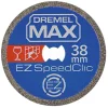 Multitool Accessoires > Dremel multitool accessoire - diamantschijf S545DM voor speedclic - 38 mm