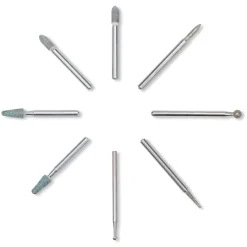 Multitool Accessoires > Dremel multitool accessoiresset voor glas graveren - 8-delig