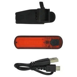 Fietsverlichting > Dresco achterlicht COB LED USB oplaadbaar