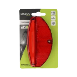 Fietsverlichting > Dresco achterlicht reflector COB LED