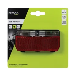 Fietsverlichting > Dresco achterlicht reflector 3LED