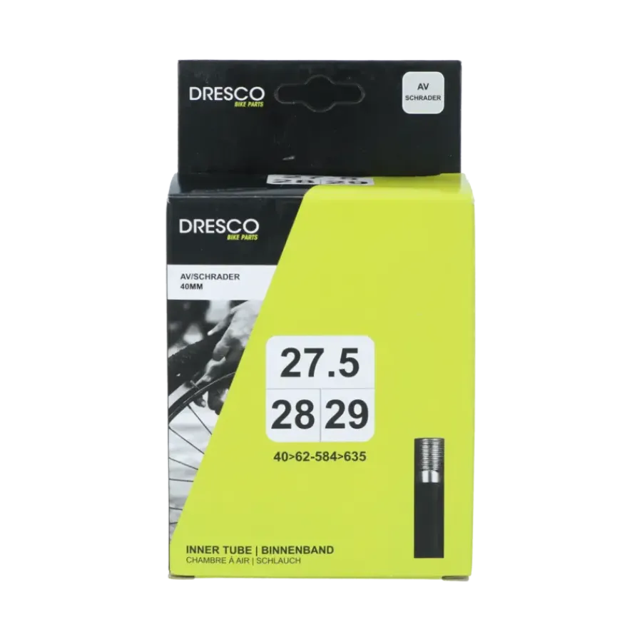 Fietsbanden > Dresco binnenband 27.5/28/29 (40/62-584-635) schrader 40mm