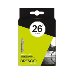 Fietsbanden > Dresco binnenband 26 x 1.75-2.25 (47/57-559) dunlop 40mm