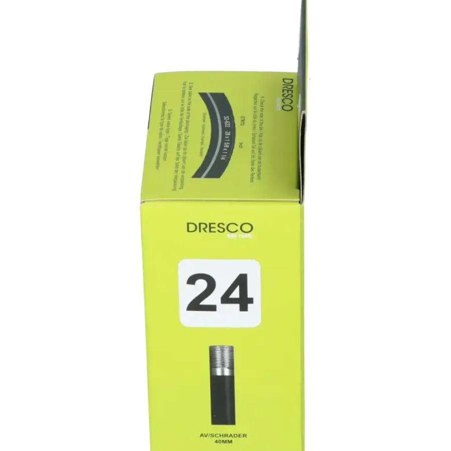 Fietsbanden > Dresco binnenband 24 x 1.70-2.20 (44/50-507) schrader 40mm
