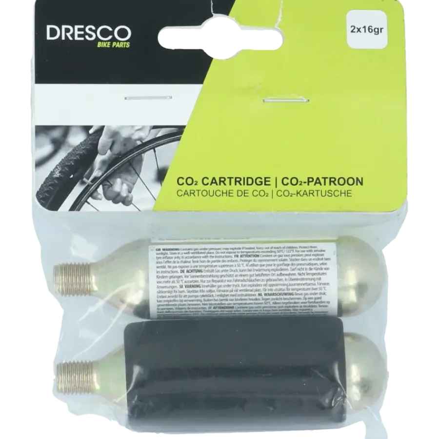 Fietspompen > Dresco CO2 patronen 16gr 2st