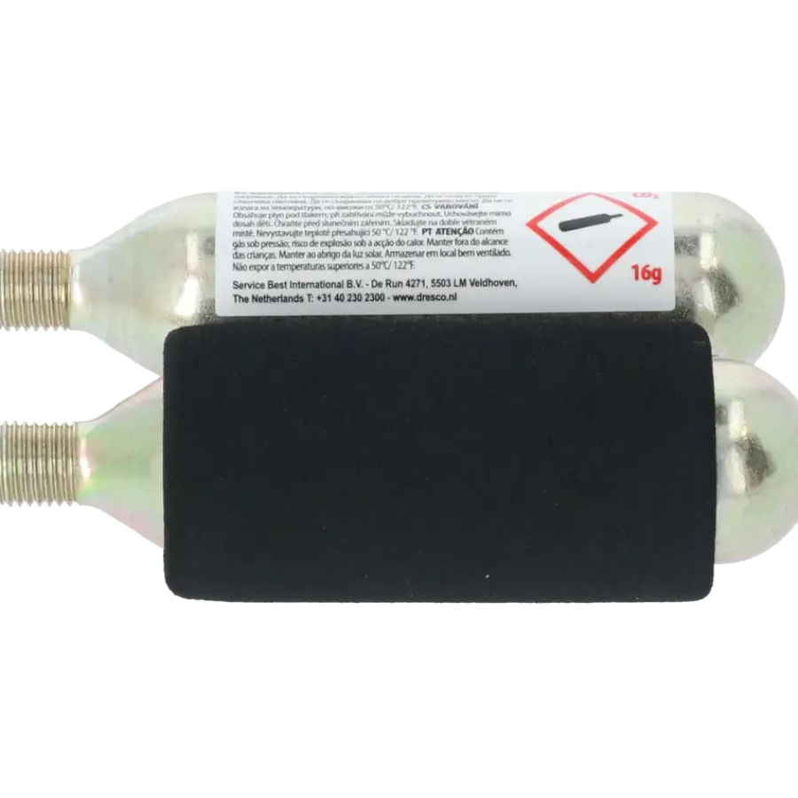 Fietspompen > Dresco CO2 patronen 16gr 2st