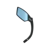 Fietsonderdelen & Accessoires > Dresco fietsspiegel luxe anti-reflecterend