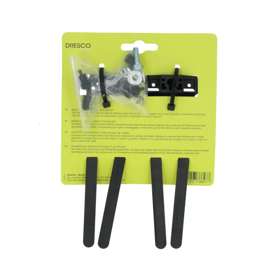 Fietssloten > Dresco Flex Mount ringslot bevestiging