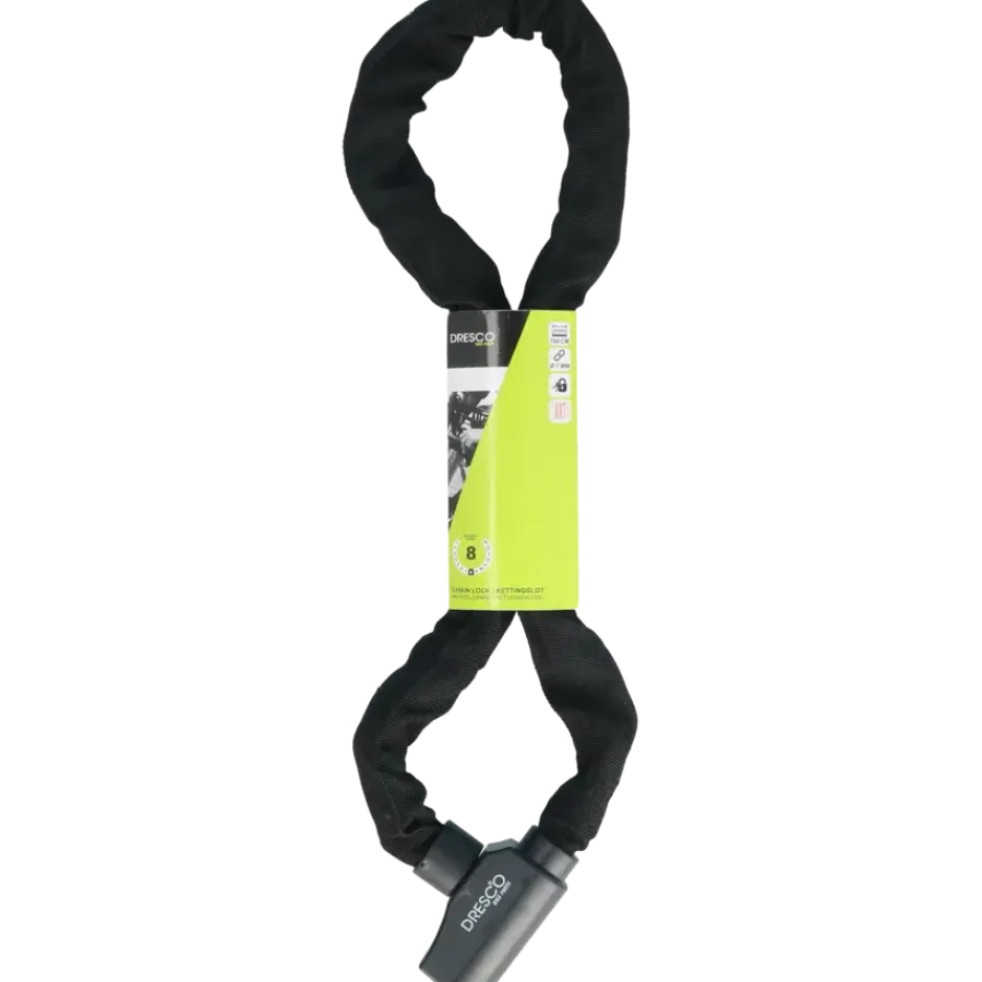 Fietssloten > Dresco kettingslot 100 cm Ø 7 mm ART1*