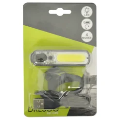 Fietsverlichting > Dresco koplamp oplaadbaar COB LED USB