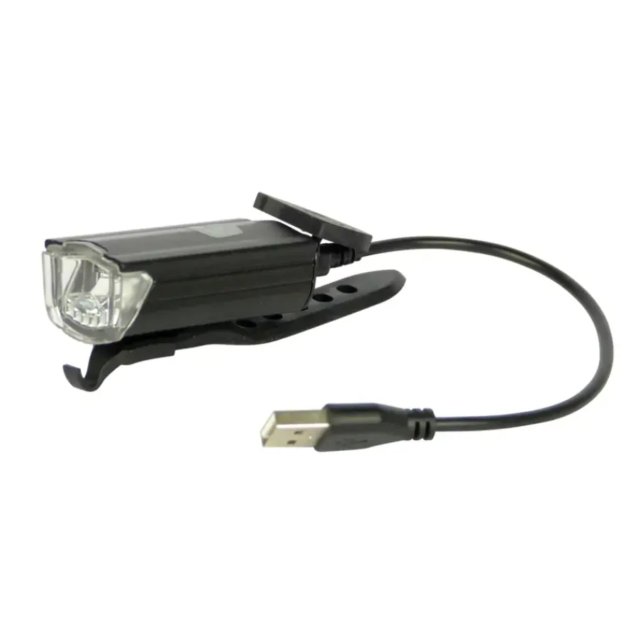 Fietsverlichting > Dresco koplamp oplaadbaar LED USB