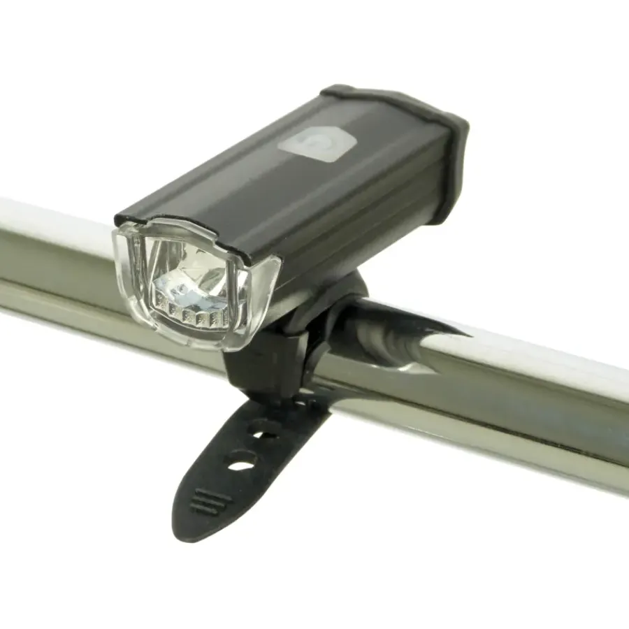 Fietsverlichting > Dresco koplamp oplaadbaar LED USB