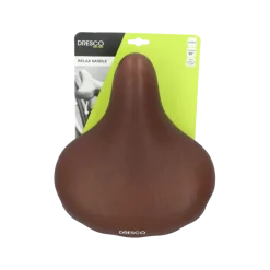 Fietszadels > Dresco Urban XL fietszadel bruin