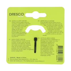 Fietszadels > Dresco zadelstrop chroom