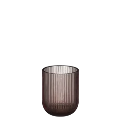 Drinkglas paars - h9,5xd7,5cm
