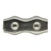 Dubbele staaldraadklem 8mm
