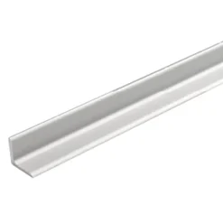 Wandpanelen|Kunststofprofielen > Dumaplast Dumawall+ aluminium binnenhoek 12 mm 260 cm