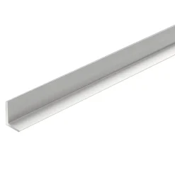 Wandpanelen|Kunststofprofielen > Dumaplast Dumawall+ aluminium buitenhoek L-profiel 16-12mm