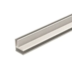 Kunststofprofielen|Metalenprofielen > Dumaplast Dumawall + aluminium hoekprofiel 260 cm 12-20 mm