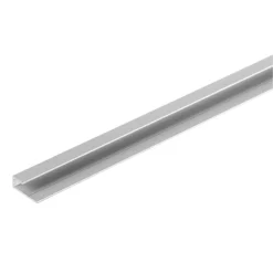 Wandpanelen|Metalenprofielen > Dumaplast Dumawall+ aluminium start-/ eindprofiel 260 cm