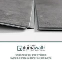 PVC Wandtegels & Panelen|Wand- & Plafondplaten > Dumaplast Dumawall+ wandtegel kunststof Tavira glans 1,95m² 37,5x65cm 8 stuks