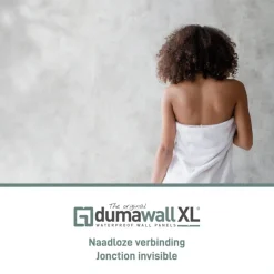 PVC Wandtegels & Panelen|Wandpanelen > Dumaplast Dumawall XL kunststof wandbekleding Tavira glans 4,68m² 90x260cm - 2 stuks