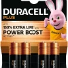 Batterijen > Duracell Batterij AA Alkaline Plus Power Boost 4 stuks