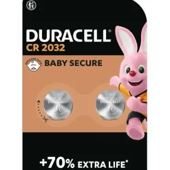 Batterijen > Duracell Batterij CR2032 Lithium-knoopcelbatterij 3V 2 stuks