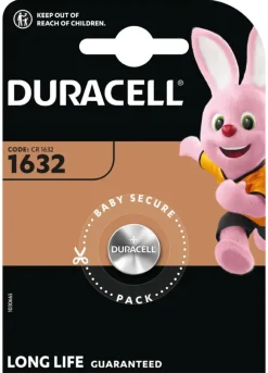 Batterijen > Duracell Batterij CR1632 Lithium knoopcelbatterij