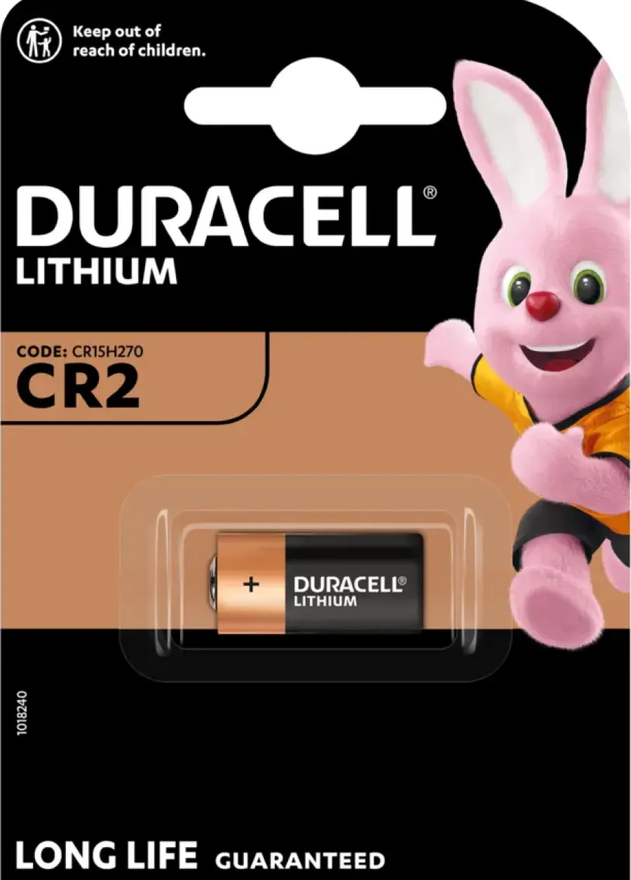 Batterijen > Duracell Batterij CR2 3V Lithium