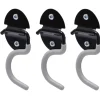 Duraline bezemhaken grijs 28mm 3 stuks