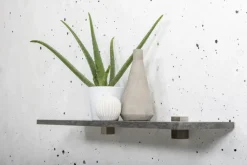 Plankdragers|Plankdragers > Duraline clip cube geborsteld nikkel