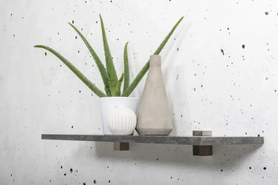Plankdragers|Plankdragers > Duraline clip cube geborsteld nikkel